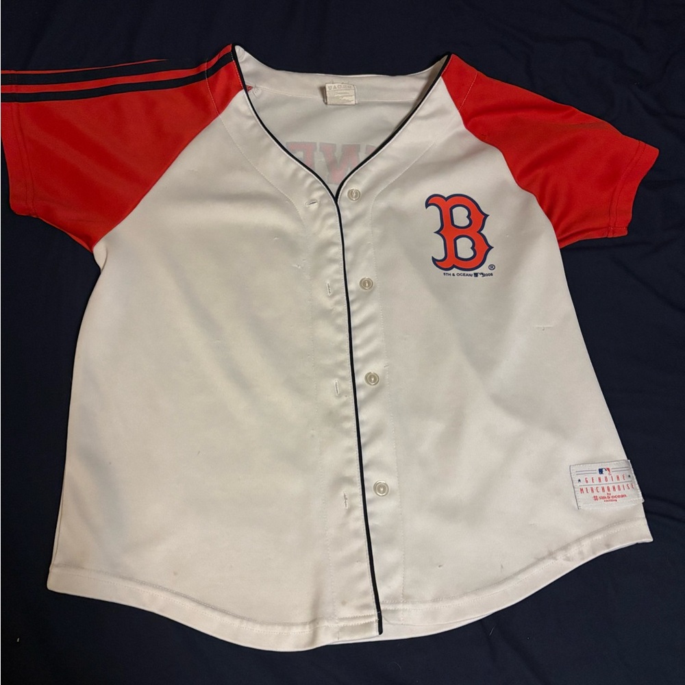 5th & Ocean 2008 Mike Lowell Jersey